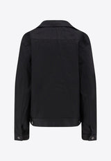 Balenciaga Standing Denim Jacket Black 849898TTWA41000_Black_30005018