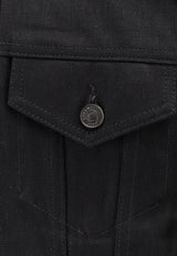 Balenciaga Standing Denim Jacket Black 849898TTWA41000_Black_30005018