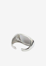 MM6 Maison Margiela Logo Engraved Ring Silver SM7UQ0114P8755951_Polished palladio_30005280