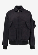Coperni Bomber Zip-Up Jacket Black COPBL32F3003BLK_Black_35065828