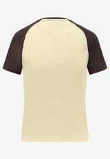 Coperni Dragon Print Washed-Out Slim T-shirt Yellow COPJS177F5041YLWBLK_Yellow/black_35065854