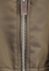 Sacai Double-Breasted Paneled Jacket Gray 2508119342_GRAY×D/KHAKI_29838591