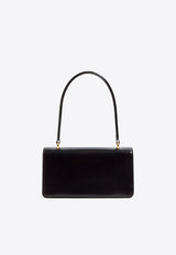 Valentino Vain VLogo Leather Shoulder Bag Black 7W2B0R93GCB0NO_Black_29843268