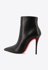 Christian Louboutin Miss Z 100 Calf Leather Ankle Boots Black 3250121BK01_Black_29850417
