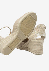 60 Logo-Embroidered Wedges