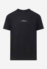 Maison Margiela Distorted Logo T-shirt Black S30GC0701S22816900_Black_29844022
