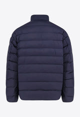 Polo Ralph Lauren Logo Embroidered Down Jacket Blue 710967774001_COLLECTION NAVY_29842685