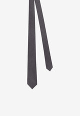 Kiton Ciro Paone Essential Wool Tie Gray UCRVKQK0127002GRIGIO SCURO_Grey_29841622