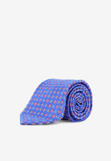 Kiton Ciro Paone All-Over Pattern Wool Tie Blue UCRVKQC06L1102ANTRACITE_Anthracite_29844260