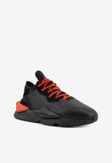 Adidas Y-3 Kaiwa Leather Low-Top Sneakers Black JR4199BLACKTRIORABLACK_Black_36145274