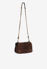 Jérôme Dreyfuss Bobi Leopard Print Crossbody Bag Brown 42BOBICR_Imprimé Léopard Naturel