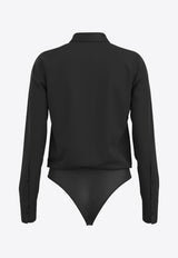 Wolford Long-Sleeved Shirt Bodysuit Black 79302_7005
