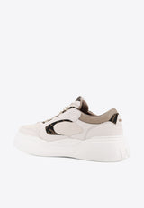 Fendi Force Leather Low-Top Sneakers White 7E1728AU20F1RSR_BIANCO BIAN ICE BEIG_35307719