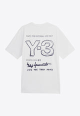 Y-3 Logo Print T-shirt White KB2607WHITE_White_36145246