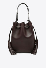 Valentino So Seau Leather Bucket Bag Dark Brown 7W2B0R99HHLCTJ_DARK COFFEE_31123257