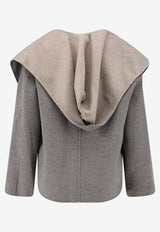Paltò Filo Hooded Cardigan Gray 1PDFILODOU716_Black_35066018