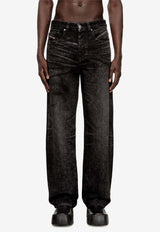 Diesel D-Macro Washed Straight-Leg Jeans Gray A21496007DB02_Grey_29839714