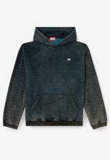 Diesel S-Kai Vintage Effect Hooded Sweatshirt Multicolor A186500AGBZ9XXA_Black_29840480
