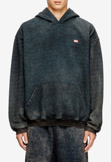 Diesel S-Kai Vintage Effect Hooded Sweatshirt Multicolor A186500AGBZ9XXA_Black_29840480