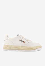 Autry X Mihara Yasuhiro Super Vintage Low Leather Sneakers White AVLMMMY1WHITE_White_30008258