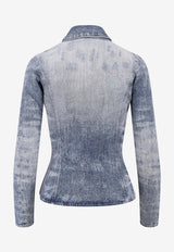 Diesel De-Masly Washed Denim Shirt Blue A21284068TY01_Denim_29848228