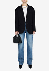 Anine Bing Quinn Single-Breasted Blazer Black A017073_000