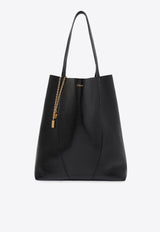 Chloé Large Spin Tote Bag Black CHC25SS810N84001_Black_29840710