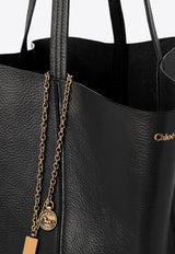 Chloé Large Spin Tote Bag Black CHC25SS810N84001_Black_29840710