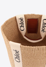 Chloé Large Woody Basket Tote Bag Natural CHC22SS380G55101_White_29843445