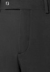 Fendi Essential Wool Pants Black FB1089AU60F0QA1_Black_29850858