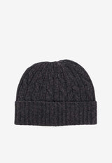Polo Ralph Lauren Cable Knit Logo Beanie Gray 449959346006_BARCLAY GREY HTHR_29843603