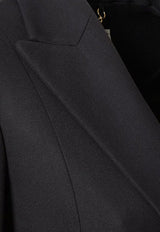 Fendi Grain De Poudre Wool Peplum Coat Black FF6158AJYFF0GME_Black_29854172