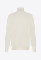 Brunello Cucinelli Essential Cashmere Turtleneck Sweater Cream M2200103C0312_Beige_34275639