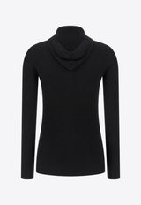 Brunello Cucinelli Half-Zip Ribbed Knit Sweater Black M41844609C101_Black_34275583