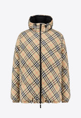 Burberry Snowdonia Reversible Zip-Up Checked Jacket Beige 8110215B9368_SAND IP CHECK_29839296