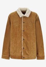 Levi's Suede Shearling Jacket Brown 003WH0000_Browns_29846003