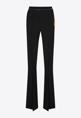 Elisabetta Franchi Classic Flared Pants Black PA14157E2110_Black_29840987