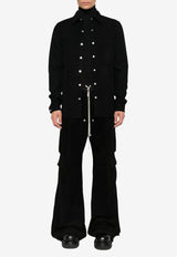 Rick Owens Cargobelas Corduroy Cargo Pants Black RU02E1339MLC9_09