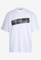 Off-White Flannel Diagonal Skate T-shirt White OMAA120F25JER00N_0110