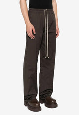 Rick Owens Dietrich Drawstring-Waistband Loose Pants Brown RU02E1378TE_78