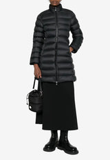 Moncler Igesse Mid-Length Down Jacket Black K20931C00001596ZR_999