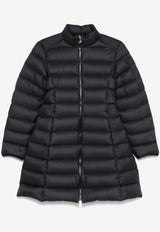 Moncler Igesse Mid-Length Down Jacket Black K20931C00001596ZR_999