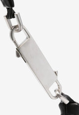 Rick Owens Gemini Leather Shoulder Bag Black RR02E1428LBU_09