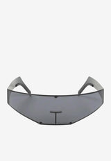 Rick Owens Cyclops Shield Sunglasses Gray RG0000016GBKMB_0909