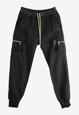 Rick Owens Mastodon Cargo Pants Black RU02E1396BA_09