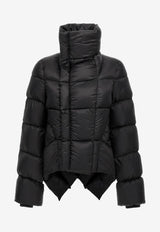 Rick Owens Naska Asymmetric Puffer Jacket Black RP02E4746NPD3_09