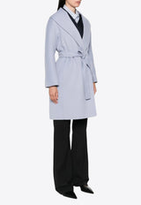 S Max Mara Messi Wrap Wool Coat Light Blue 2529016061600MESSI_059