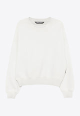 Palm Angels Essential Crewneck Sweatshirt White PMBA08KF25FLE001_030B