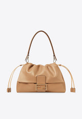 Fendi Large Mamma Baguette Leather Shoulder Bag Camel 8BR834AQ0DF19P8_CAPPUCCINO+OS_29851279