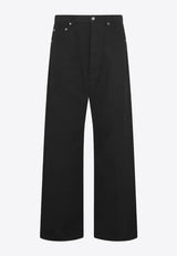Rick Owens Geth Wide-Fit Jeans Black RU02E1333TB_09